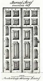 Puerta de la Casa de Liniers