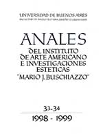 Anales Nº33/34 (Años 1998/99)