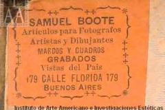 Samuel Boote: Ferro Carril de Santa Fe a las colonias del norte