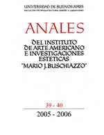 Anales N°39/40 (Años 2005/06)