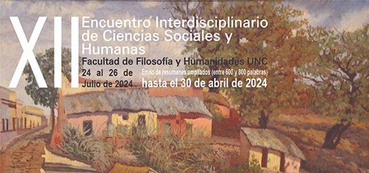 XII Encuentro Interdisciplinario de Ciencias Sociales y Humanas